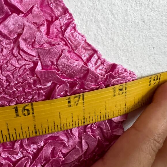 Vintage Pink Popcorn Tank Top, Y2K Coquette Fairycore Soft Girl 2000s Large - Picture 6 of 6